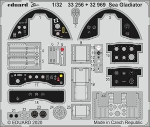Eduard 33256 Sea Gladiator 1/32 ICM