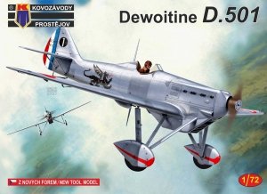 Kovozavody Prostejov KPM0178 DEWOITINE D.501 1/72