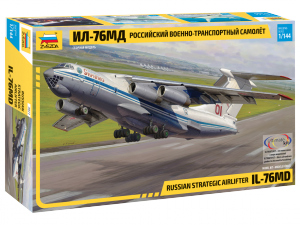 Zvezda 7011 Russian strategic airlifter Il-76MD (1:144)