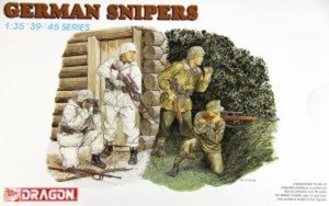 Dragon 6093 German IIWW Snipers (Summer and Winter clothes) (1:35)