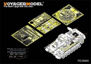 Voyager Model PE35840 Modern German Gepard A1 SPAAG Basic For TAKOM 2044 1/35