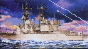 Dragon 1020 USS Cushing w Ram System (1:350)