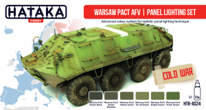 Hataka HTK-AS24 Warsaw Pact AFV panel lighting set (6x17ml)