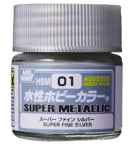 Mr.Color HSM-01 Aqueous Super Metalic - Superfine Silver