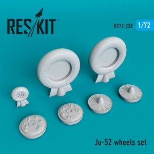RESKIT RS72-0252 Ju -52 wheels set 1/72