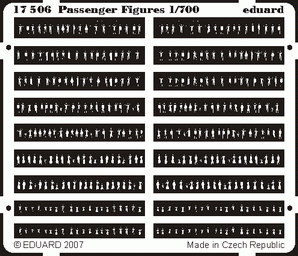 Eduard 17506 Passengers Figures 1/700
