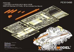 Voyager Model PE351049B WWII UK Sherman VC Firefly (B Ver.included Gun Barrel) For R.F.M 5038 1/35