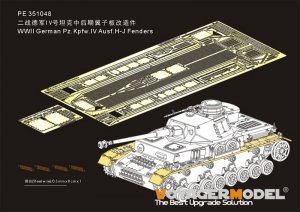 Voyager Model PE351048 WWII German Pz.Kpfw.IV Ausf.H-J Fenders For RFM 5033