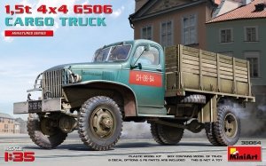 MiniArt 38064 1,5t 4×4 G506 CARGO TRUCK 1/35