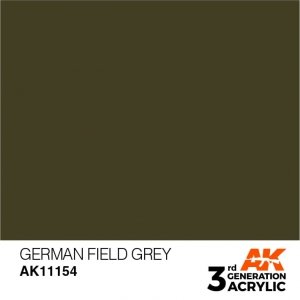 AK Interactive AK11154 GERMAN FIELD GREY – STANDARD 17ml