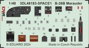 Eduard 3DL48183 B-26B Marauder SPACE ICM 1/48