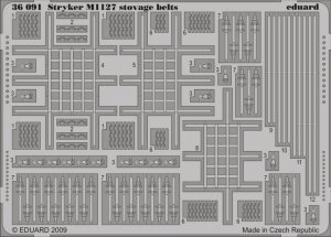 Eduard 36091 Stryker M1127 stowage belts 1/35 Trumpeter