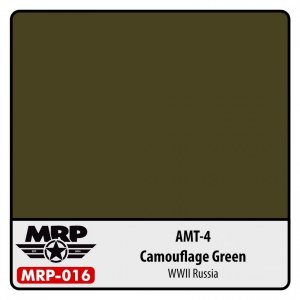 MR. Paint MRP-016 AMT-4 Camouflage Green WWII Russia 30ml