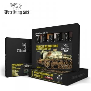 502 Abteilung ABT302 Vehicle Weathering and Effects Set (6x 20ml)