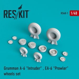 RESKIT RS48-0001 A-6 Intruder / EA-6 Prowler wheels set 1/48