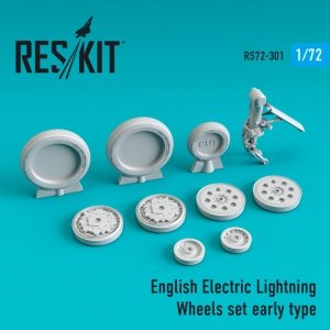 RESKIT RS72-0301 EE Lightning Wheels set early type 1/72
