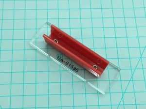 U-Star UA-91595R Transparent Grinding plate red