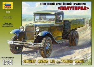 Zvezda 3602 GAZ-AA Soviet Light Truck (1:35)