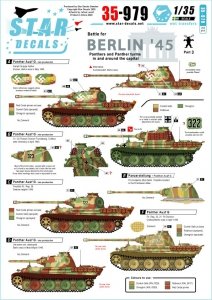 Star Decals 35-979 Battle for Berlin '45 3 1/35