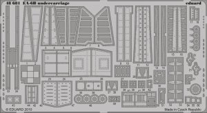 Eduard 48681 EA-6B undercarriage 1/48 Kinetic