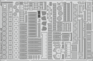 Eduard 53112 USS Arizona part 6 - superstructure TRUMPETER 1/200