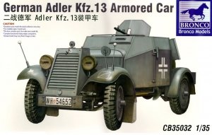 Bronco CB35032 German Adler Kfz. 13 Armored Car