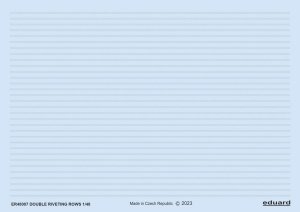 Eduard ER48007 Double riveting rows 1/48
