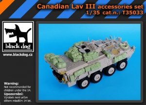 Black Dog T35033 Canadian Lav III accessories set 1/35