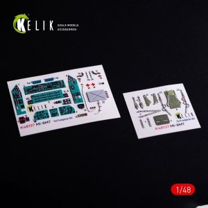 Kelik K48137 Mi-8MT - interior 3D decals for Trumpeter kit (1/48)