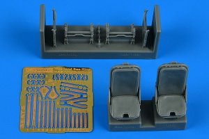 Aires 4912 Westland Sea King HAS.1/HAS.5/HU.5 pilot & co-pilot seats 1/48 Airfix