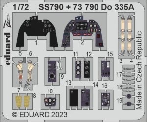 Eduard SS790 Do 335A HOBBY 2000, DRAGON 1/72