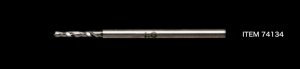 Tamiya 74134 Fine Pivot Drill Bit 1.0mm - Shank Diameter 1.5mm