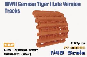 Heavy Hobby PT48002 WWII German Tiger I Late Version Tracks 1/48
