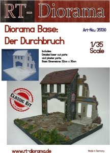 RT-Diorama 35130 Diorama-Base: Der Durchbruch im Maßstab 1/35