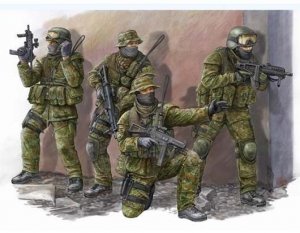 Trumpeter 00422 Modern German KSK Commandos (1:35)