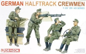 Dragon 6193 German Halftrack Crewmen (1:35)