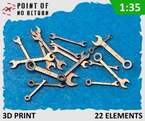 Point of no Return 3523003 Klucze płaskie i oczkowe / Wrenches and ring wrenches 1/35