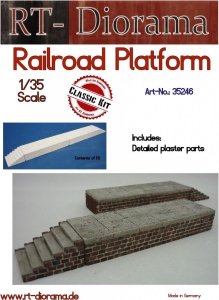 RT-Diorama 35246 Railroad Platform 1/35