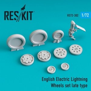RESKIT RS72-0302 EE Lightning Wheels set late type 1/72