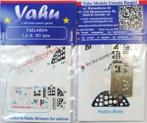 Yahu YML4804 I.A.R. 80 late (Hobby Boss / LTD / Icarodesign) 1:48