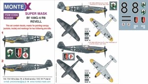 Montex K32293 Bf 109G-4 1/32