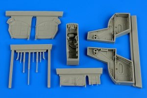 Aires 4632 Kfir C2/C7 wheel bay 1/48 Kinetic