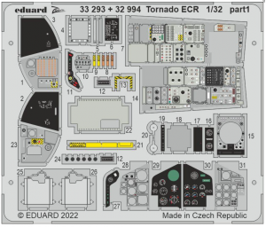 Eduard 33293 Tornado ECR ITALERI 1/32