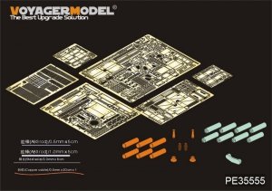 Voyager Model PE35555 Modern US M1A2 SEP Abrams w/TUSK I/II Basic For TAMIYA 35326 1/35