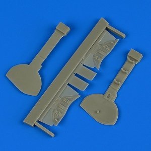 Quickboost QB32196 A6M5c Zero Type 52 undercarriage covers Hasegawa 1/32