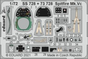 Eduard SS728 Spitfire Mk. Vc for Airfix 1/72