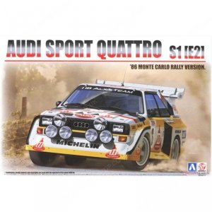 Beemax 24017 Audi Sport Quattro S1 [E2] 1986 Monte Carlo Rally Version (1:24)