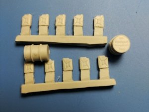 Zebrano ZA100201 German Cans & Barrels (10 + 2 pcs)