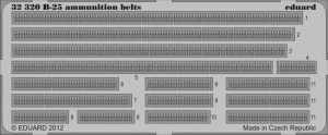 Eduard 32320 B-25 ammunition belts 1/32 HK Models