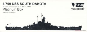 Vee Hobby P57005 USS South Dakota Platinum Box 1/700